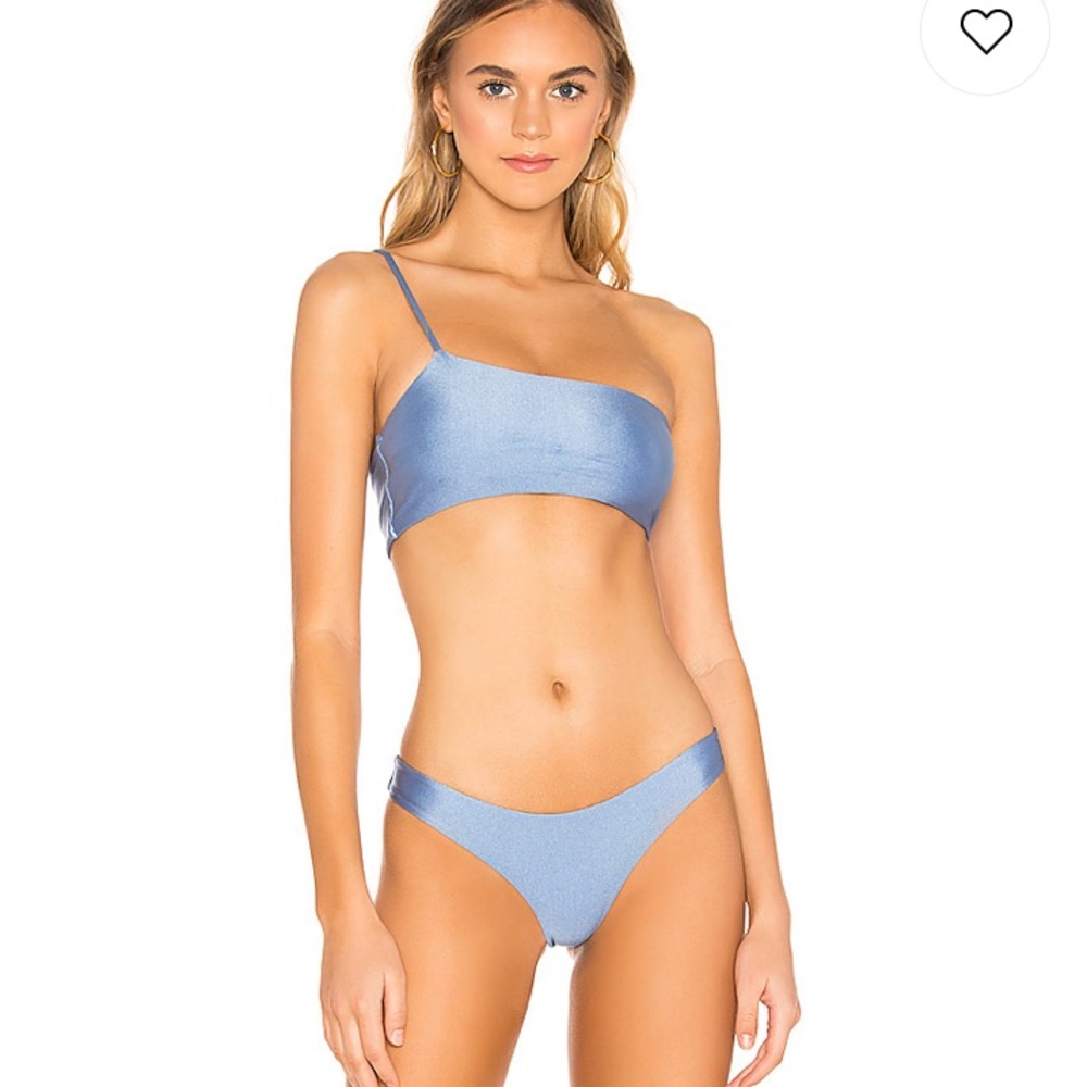 Lovers + Friends Cyan Bikini in Periwinkle Blue